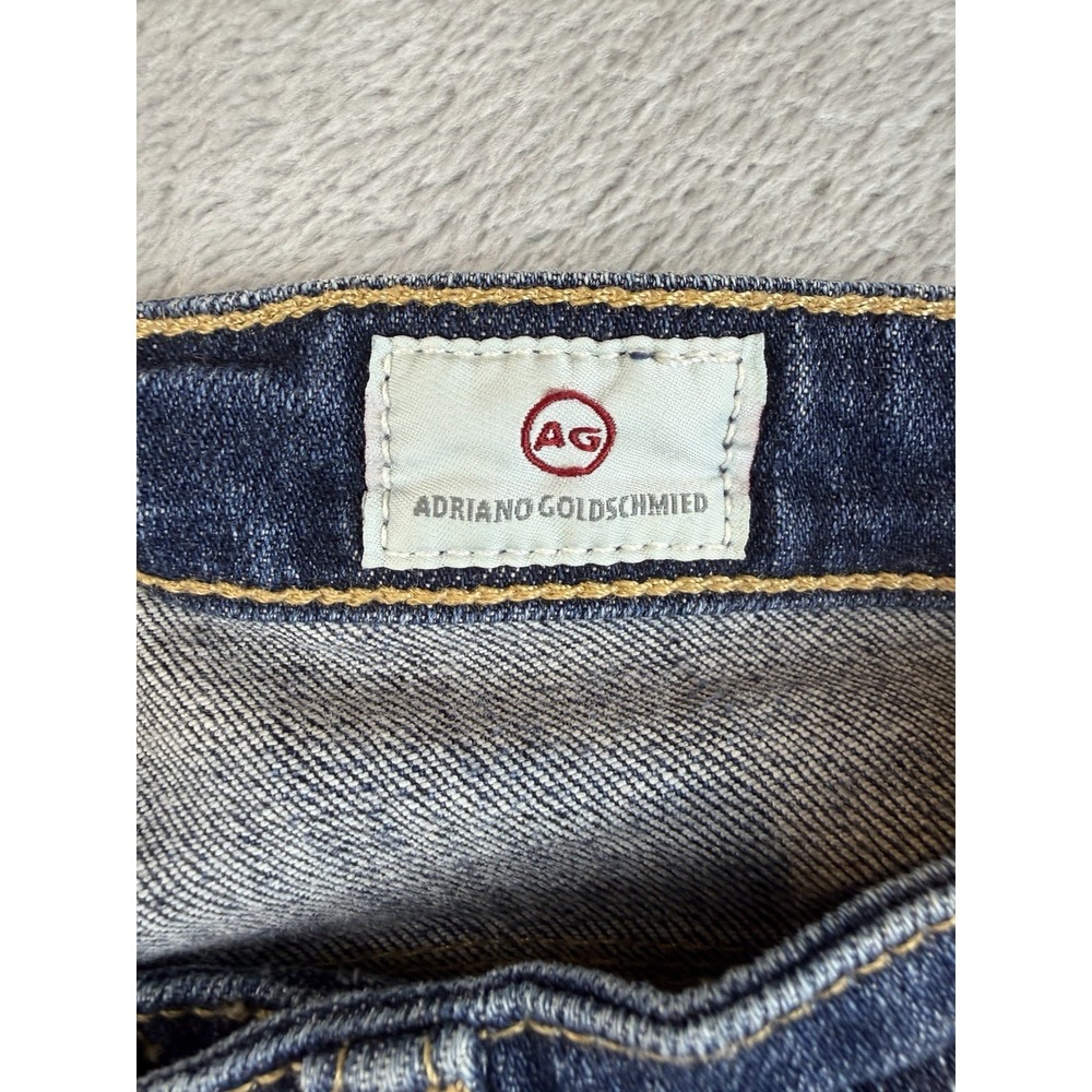 AG Adriano Goldschmied Jean Women's 24r The Stilt Cigarette Leg Blue Whisker USA - Picture 6 of 13